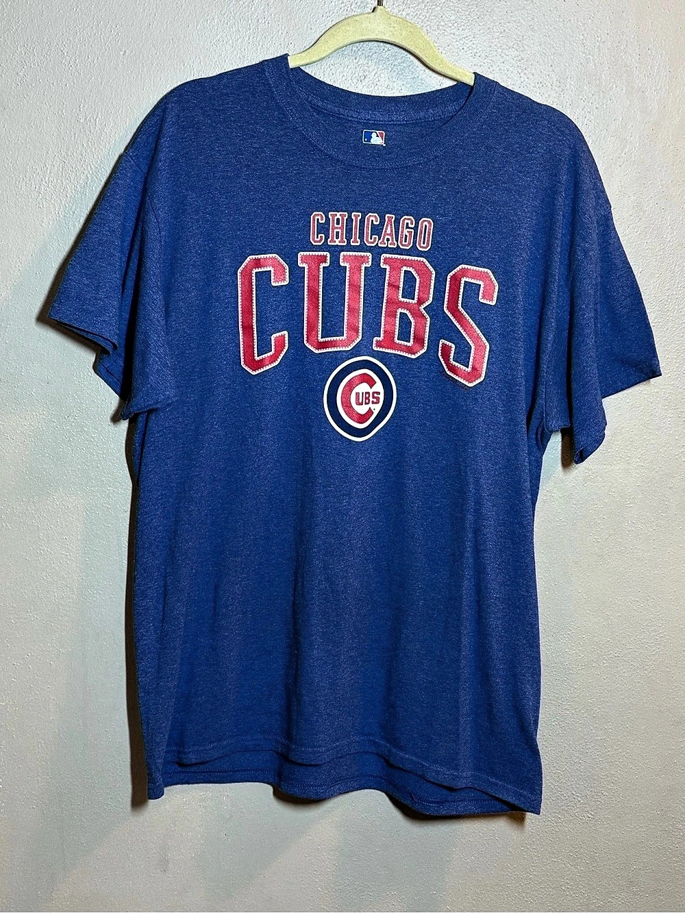 MLB Chicago Cubs Tee in Blue Sz Large